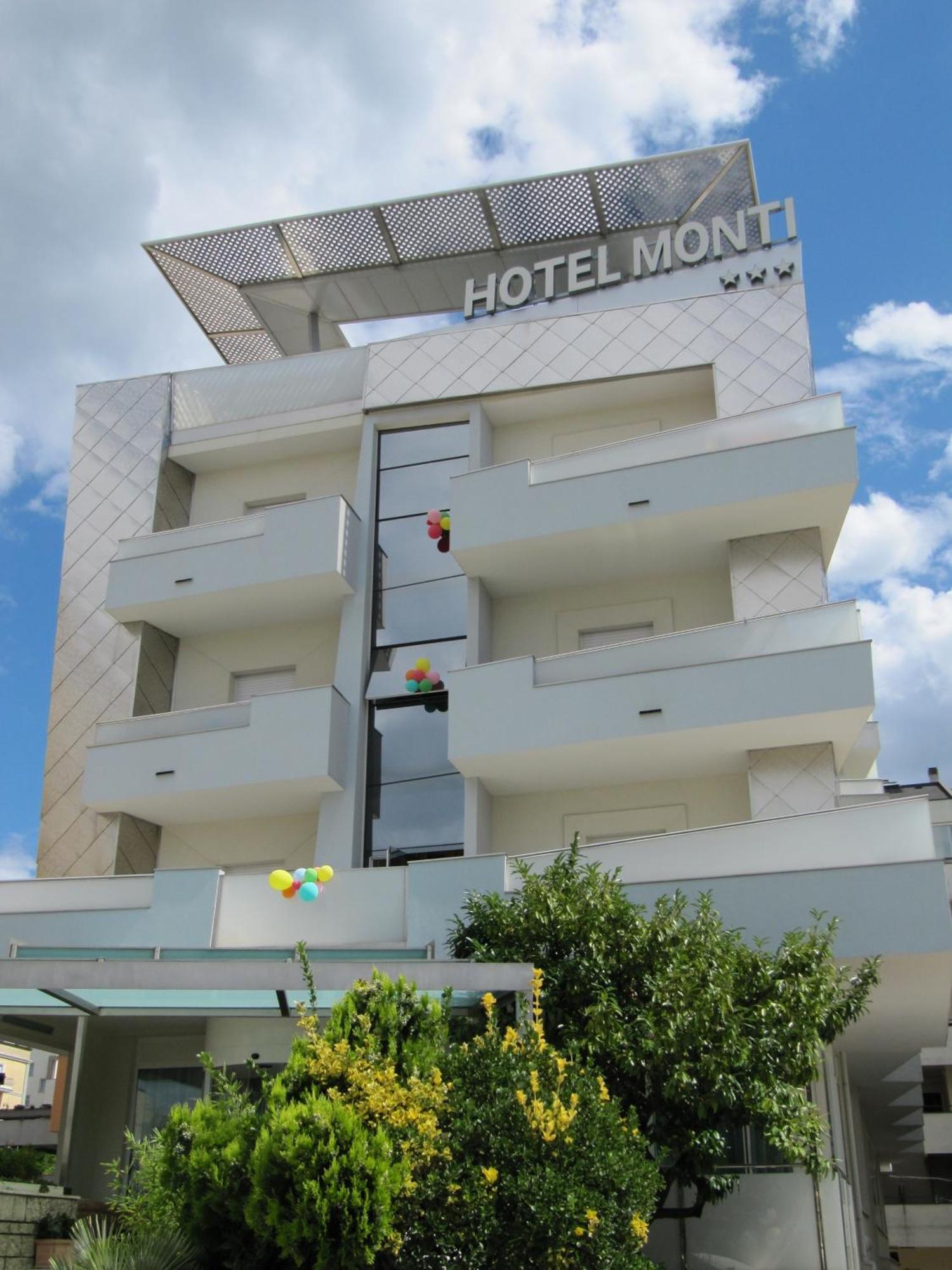 רימיני Hotel Monti מראה חיצוני תמונה